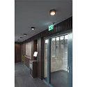SLV Downlight FERA 25 CL DALI LED, mat, noir 