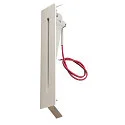 SLV LED Wall recessed luminaire NOTAPO, 3000K, 6lm, white, 18cm