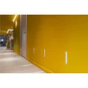 SLV LED Wall recessed luminaire NOTAPO, 3000K, 6lm, white, 18cm