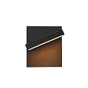 SLV Luminaire mural d'extérieur ABRIDOR pivotant, CCT Switch, commutable IP55, anthrazit 