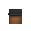 SLV Luminaire mural d'extérieur ABRIDOR pivotant, CCT Switch, commutable IP55, anthrazit 