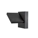 SLV Luminaire mural d'extérieur ABRIDOR pivotant, CCT Switch, commutable IP55, anthrazit 