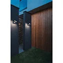 SLV Luminaire mural d'extérieur ABRIDOR pivotant, CCT Switch, commutable IP55, anthrazit 