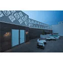 SLV LED Outdoor Wall luminaire ABRIDOR SENSOR LED, 14W, 3000/4000K, 750lm, IP54, anthracite