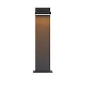 SLV Luminaire d'allées ABRIDOR POLE 60 pivotant, CCT Switch, commutable IP55, anthrazit 