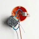 SLV Module interrupteur à poussoir SLV VALETO, noir 