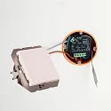 SLV Module interrupteur à poussoir SLV VALETO, noir 