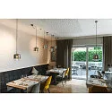 SLV Pendant luminaire PANTILO 20, E27, open cable end, chrome