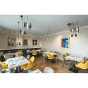 Pendant luminaire PANTILO 28, E27, open cable end, chrome