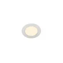 Plafonnier encastré SENSER 12 DL rond IP20, blanche
