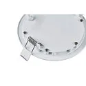 SLV Plafonnier encastré SENSER 12 DL rond IP20, blanche