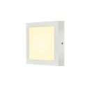 SLV Applique et plafonnier SENSER 18 CW angulaire IP20, blanche