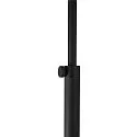 floor lamp FENDA BOW BASIS with switch, without shade, adjustable, with lamp socket E27 IP20, black 