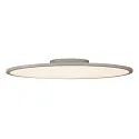 Luminaire de plafond PANEL 60 DALI LED rond, gris