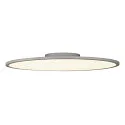 Luminaire de plafond PANEL 60 DALI LED rond, gris