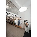 Luminaire à suspension PANEL 60 DALI LED rond, blanche