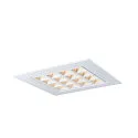 SLV Plafonnier encastré LED PAVONO 600x600 UGR < 19, avec grille IP20