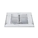 Plafonnier encastré LED PAVONO 620x620 UGR < 19, avec grille IP20