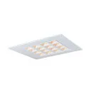Plafonnier encastré LED PAVONO 620x620 UGR < 19, avec grille IP20