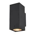 Premium-LED Outdoor Wall luminaire ENOLA SQUARE UP/DOWN CCT, IP65 IK02, M-size, 19W 3000 / 4000K 1480 / 1680lm 38°, CRi>90