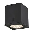 SLV Plafonnier extérieur ENOLA SQUARE CCT IP 65, anthrazit, transparent 