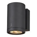 SLV Premium-LED Outdoor Wall luminaire ENOLA ROUND SINGLE CCT, IP65 IK02, M-size, 10W 3000 / 4000K 720 / 820lm 38°, CRi>90