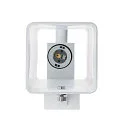 SLV Luminaire mural QUADRASS SPOT avec spot LED E27, laiteux, blanche
