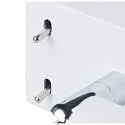 SLV Luminaire mural QUADRASS SPOT avec spot LED E27, laiteux, blanche