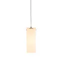 SLV Luminaire à suspension QUADRASS INDOOR E27, chrome, laiteux
