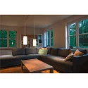 SLV Luminaire à suspension QUADRASS INDOOR E27, chrome, laiteux