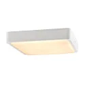 SLV Plafonnier extérieur AINOS SQUARE carré, CCT Switch IP 65, blanche 
