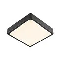 SLV Plafonnier extérieur AINOS SQUARE SENSOR avec capteur, carré, CCT Switch IP 65, anthrazit 