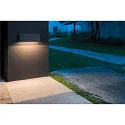 Luminaire mural d’extérieur PEMA OUTDOOR IP 65, noir , transparent