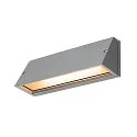 Luminaire mural d’extérieur PEMA OUTDOOR IP 65, gris, transparent