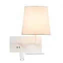SLV Luminaire mural SOMNILA FLEX INDOOR avec connexion USB, blanche