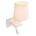 SLV Luminaire mural SOMNILA FLEX INDOOR avec connexion USB, blanche