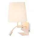 SLV Luminaire mural SOMNILA FLEX INDOOR avec connexion USB, blanche