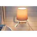SLV Luminaire mural SOMNILA FLEX INDOOR avec connexion USB, blanche