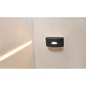 SLV LED Outdoor luminaire OUT-BEAM FRAME CW Wall / Ceiling luminaire, 3000K, 60lm, IP55, anthracite