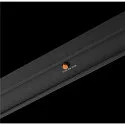 SLV Luminaire à suspension NOYA PD PHASE CCT Switch IP20, laiteux, noir