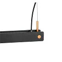 SLV Luminaire à suspension NOYA PD PHASE CCT Switch IP20, laiteux, noir
