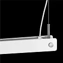 SLV Luminaire à suspension NOYA PD PHASE CCT Switch IP20, laiteux, blanche