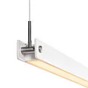 SLV Luminaire à suspension NOYA PD PHASE CCT Switch IP20, laiteux, blanche