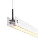 SLV Luminaire à suspension NOYA PD PHASE CCT Switch IP20, laiteux, blanche