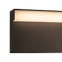 SLV LED Outdoor luminaire L-LINE OUT 30 FL LED Floor lamp, CCT switch, 3000/4000K, 800/810lm, IP65, anthracite