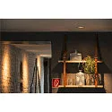 SLV Plafonnier encastré NUMINOS DL L pivotant, rotatif IP20, noir , blanche