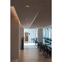 SLV Plafonnier encastré NUMINOS DL L pivotant, rotatif IP20, chrome, blanche