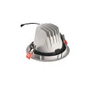 SLV Plafonnier encastré NUMINOS DL XL pivotant, rotatif IP20, chrome, blanche
