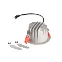 SLV Plafonnier encastré NUMINOS DL S IP20, blanche