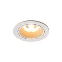 Plafonnier encastré NUMINOS DL S - 40° rigide, pour VDU, courant constant, commutable, reculer IP20 / IP44, blanche 